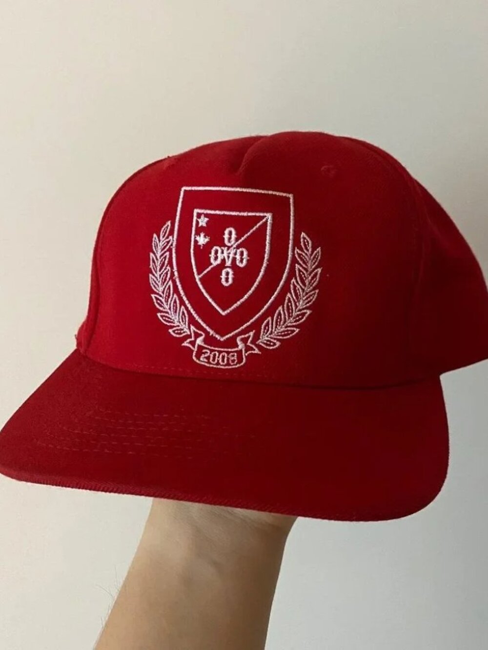 OVO DRAKE OCTOBER'S VERY OWN OWL RARE 2008 SNAPBACK CAP HAT MADE IN USA